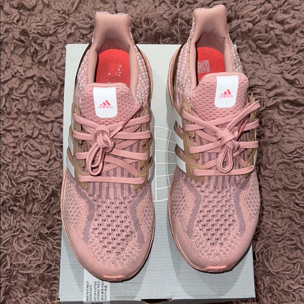 Adidas Women's Pink Ultraboost Running Shoes